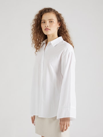 PIECES - Blusa 'FUBBU' em branco: frente