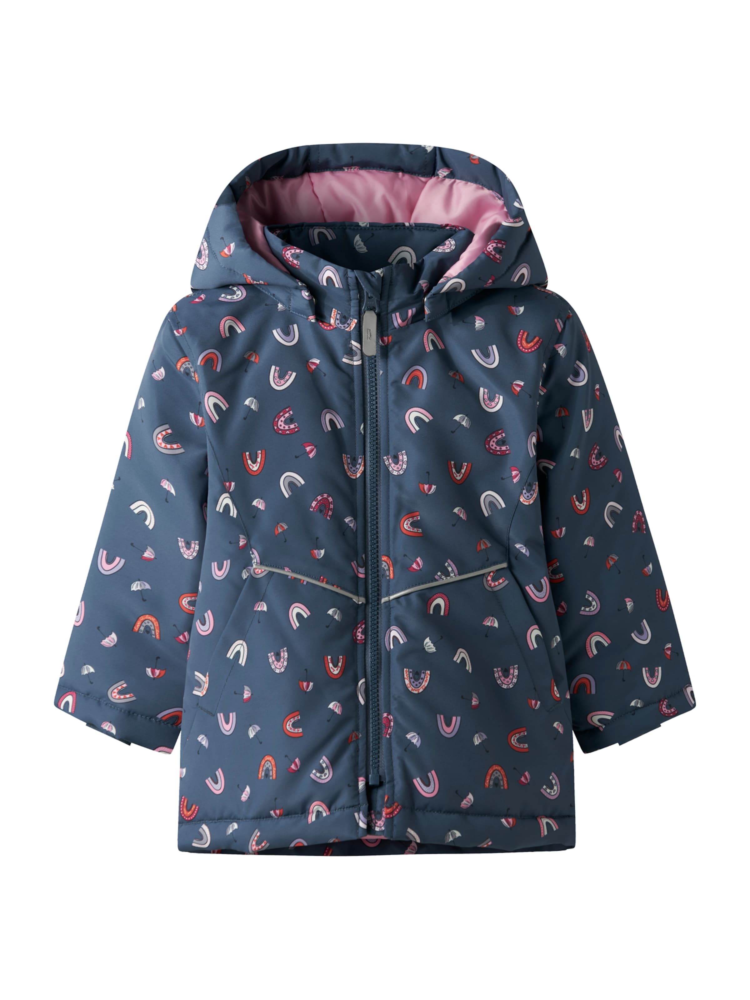 NAME IT Overgangsjakke 'NMFMaxi' i blå: forside