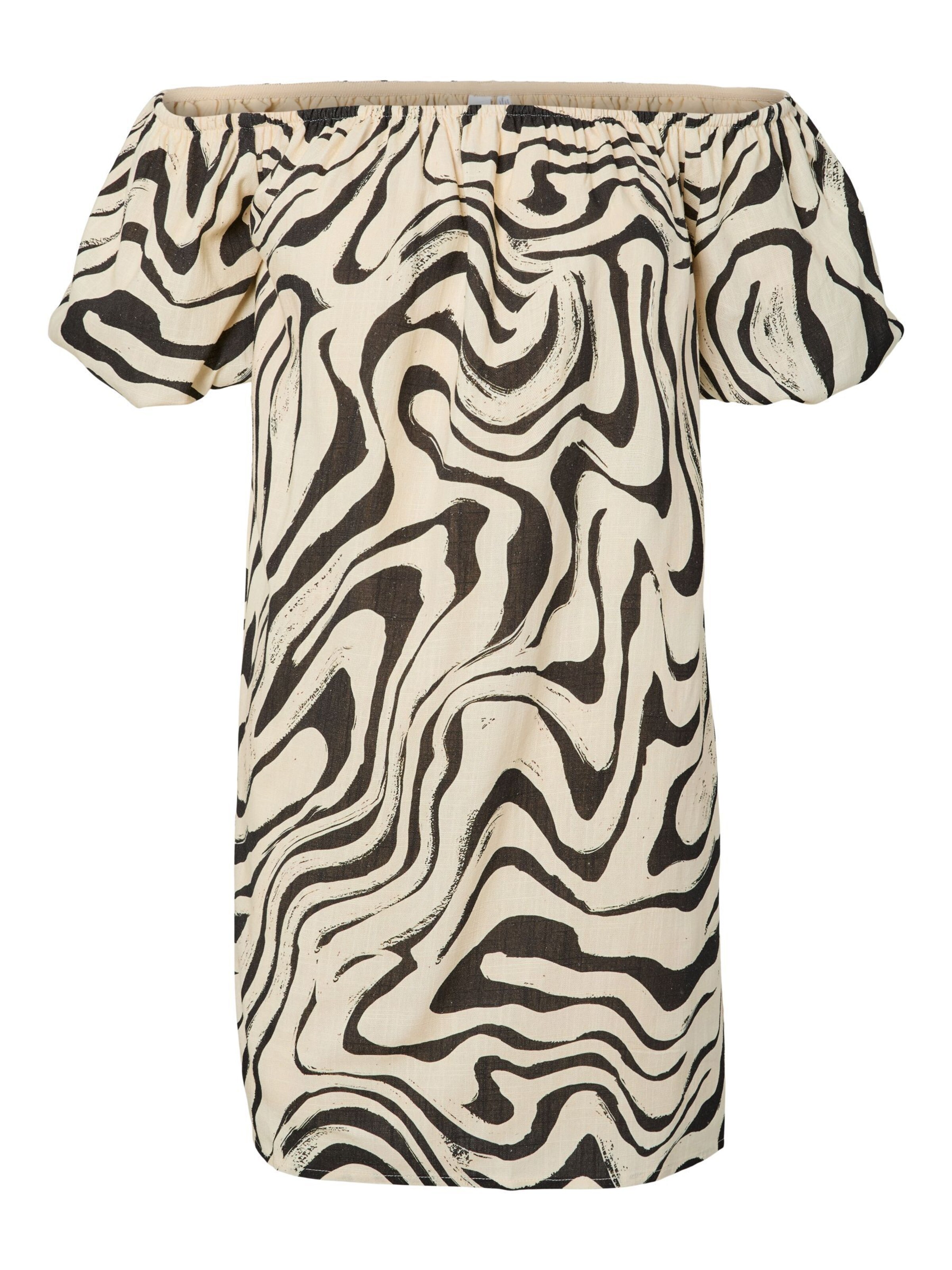 YAS Robe d’été 'YASOxy' en 38 en greige / noir, Vue avec produit