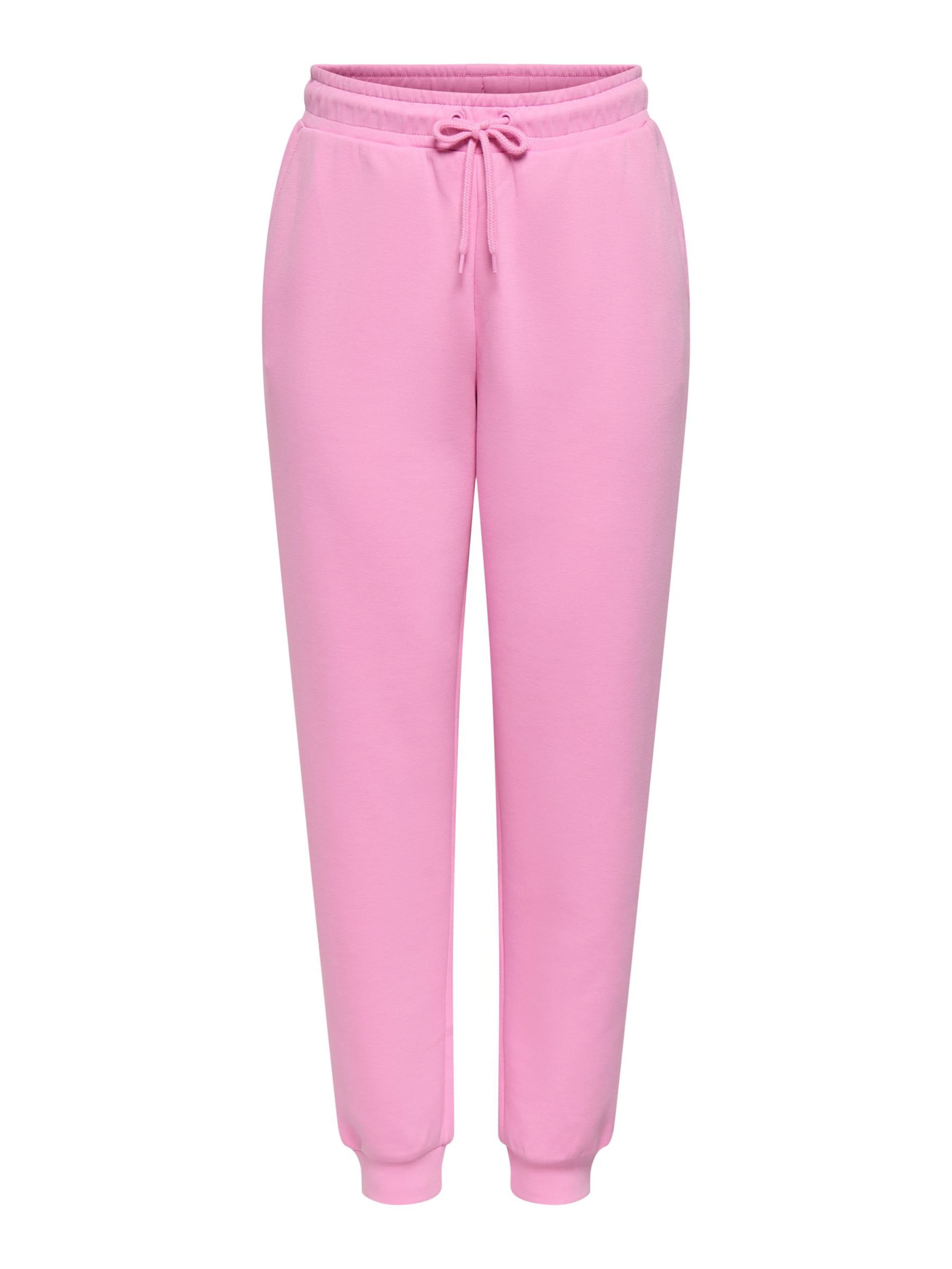 ONLY PLAY Tapered Bukser 'ONPLounge' i pink: forside