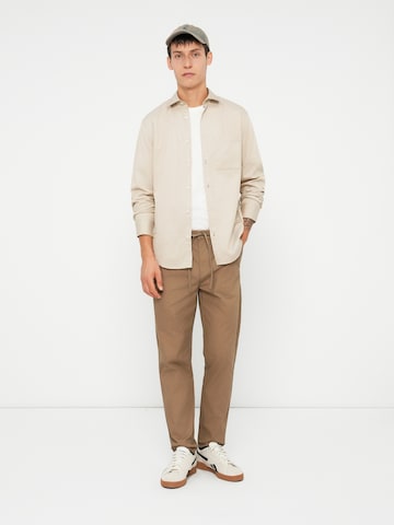 Only & Sons Tapered Laskoshousut 'ONSTURINO' värissä ruskea