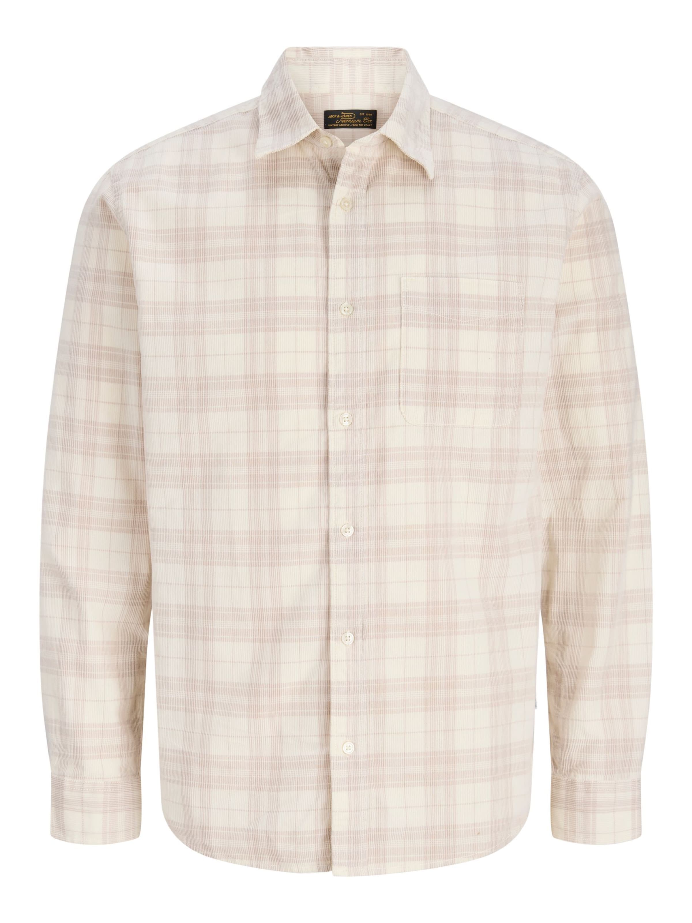 JACK & JONES Hemd in Beige: Vorderseite