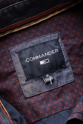 Commander Button Up Shirt in M in Blue