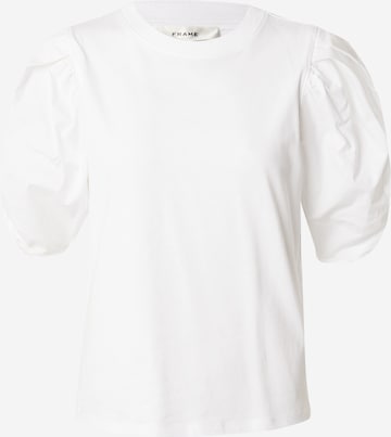 FRAME Μπλουζάκι σε λευκό: μπροστά