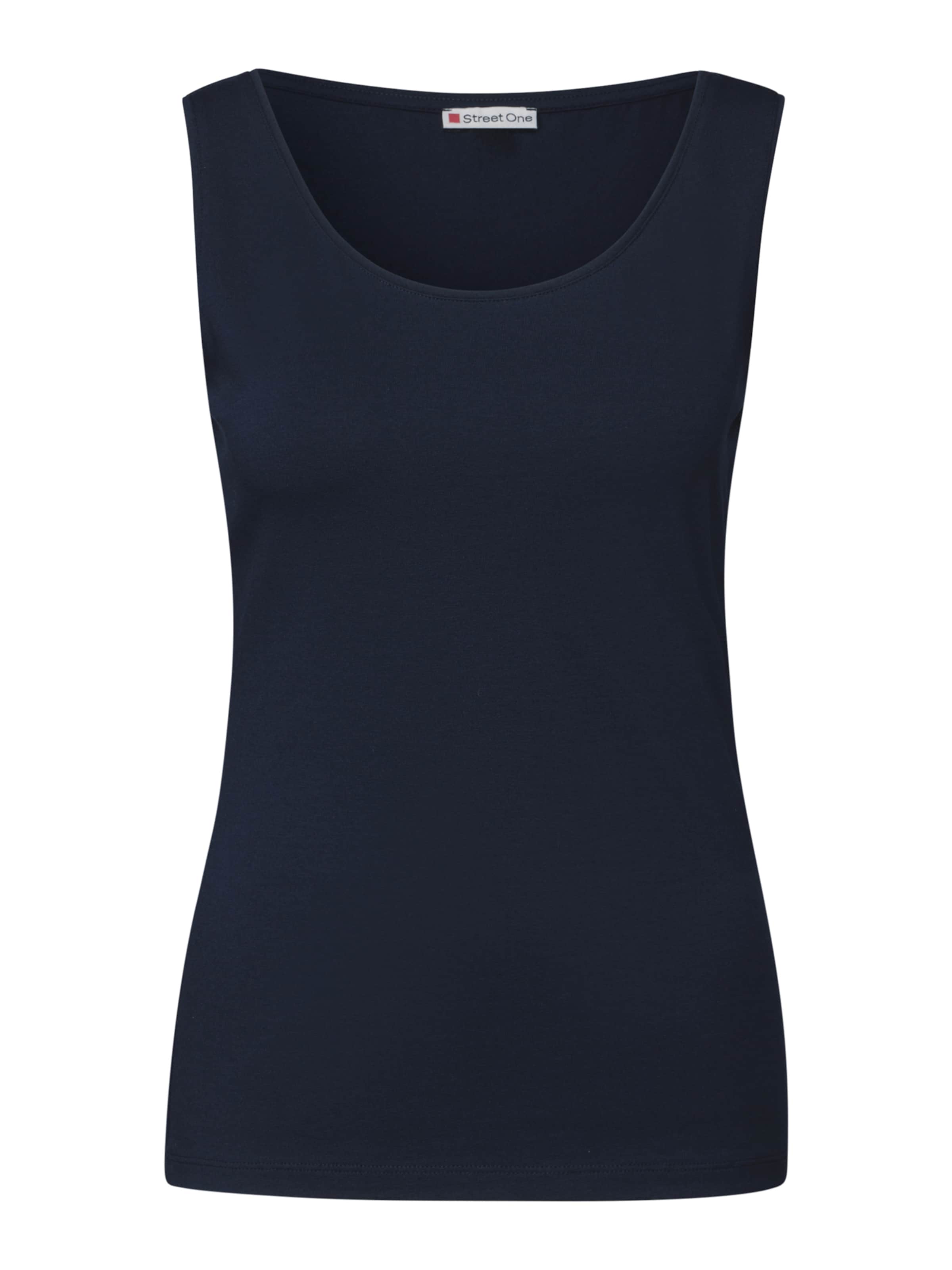 STREET ONE - Top 'Anni' en azul: frente