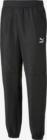 PUMA Tapered Trousers 'Classics' in Black: front