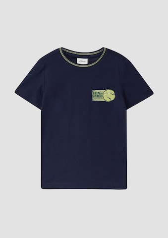 T-Shirt s.Oliver en bleu