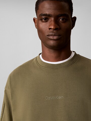 Calvin Klein Sport Sweatshirt in Grün