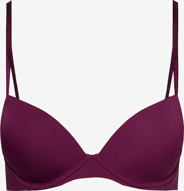 Calvin Klein Underwear Push-up BH in Lila: voorkant