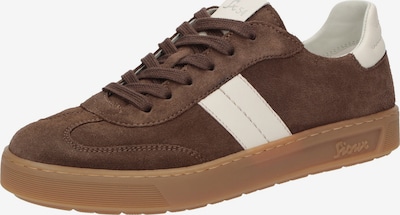 SIOUX Sneaker 'Tedroso-DA-717' in 36 in dunkelbraun / weiß, Produktansicht