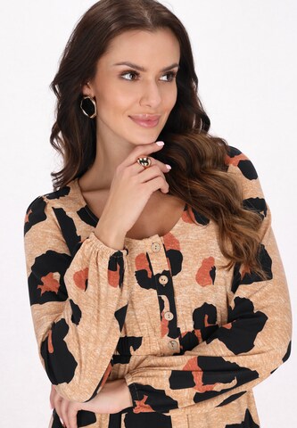 faina Blousejurk 'Fashion Look' in Bruin
