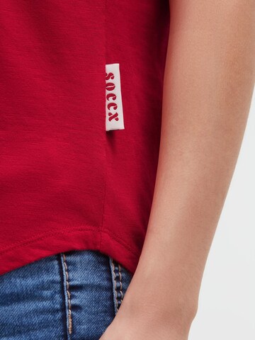 Soccx Shirt in Red