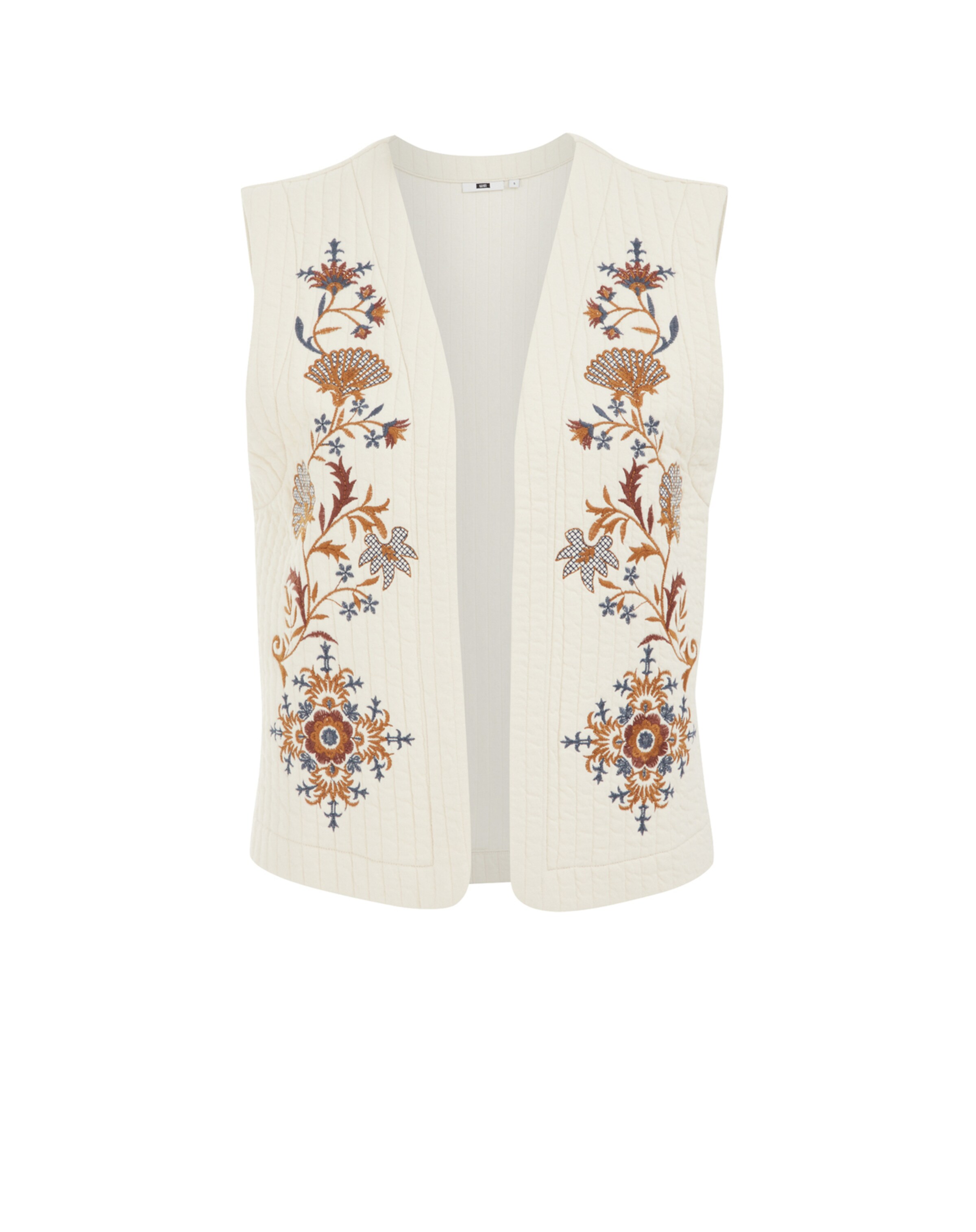 Gilet di WE Fashion in bianco: frontale
