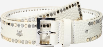 Ceinture Zadig & Voltaire en blanc : devant