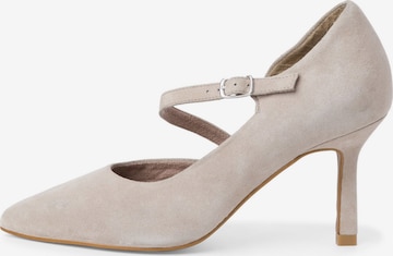 TAMARIS Slingback Pumps in Grey