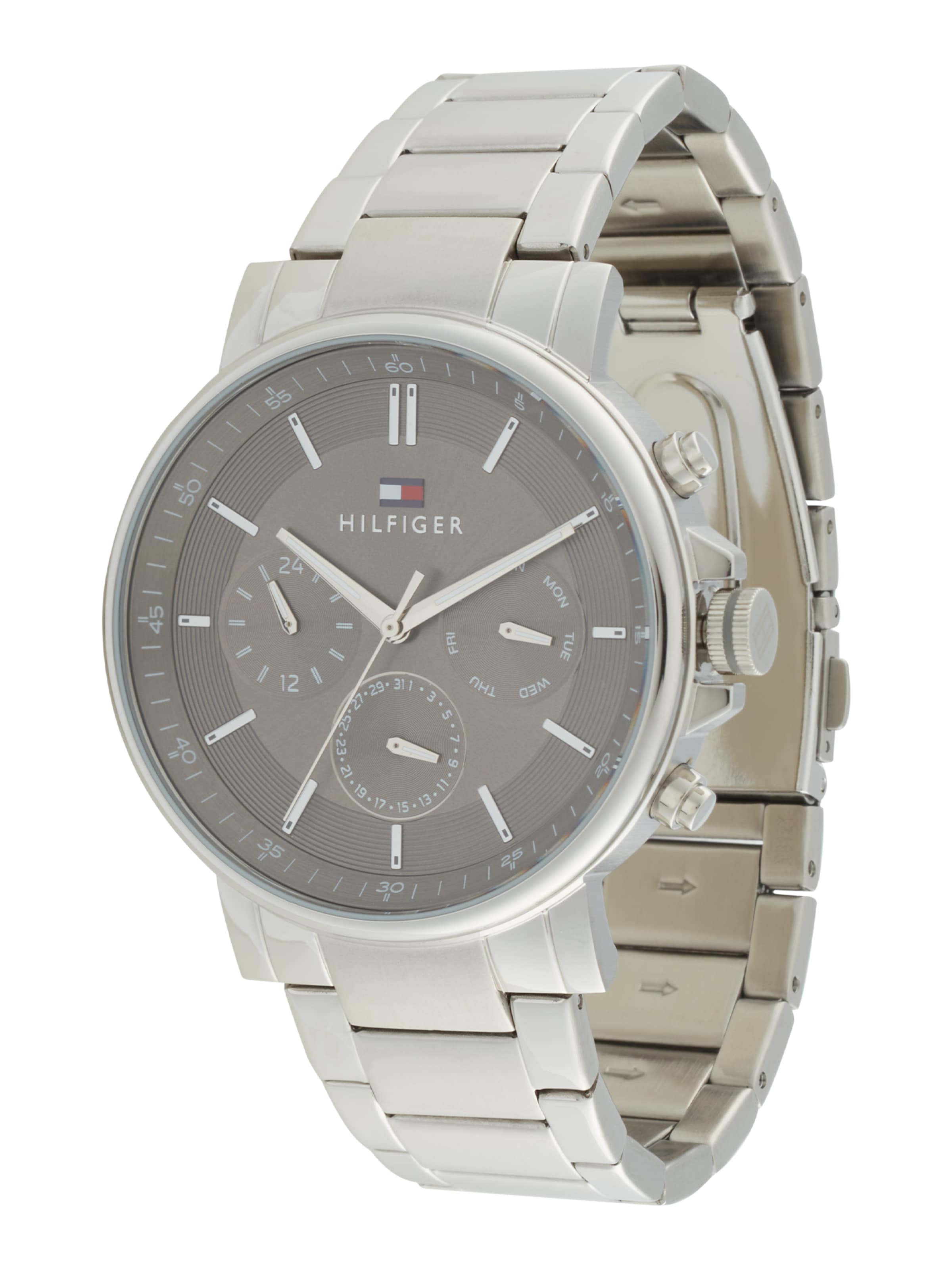 Montre à affichage analogique 'TYSON' TOMMY HILFIGER en argent : devant