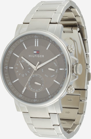 TOMMY HILFIGER Analog klocka 'TYSON' i silver: framsida