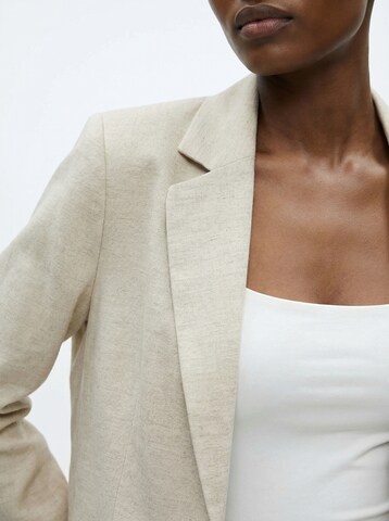 The Base Theory Μπλέιζερ 'LINEN BLAZER' σε μπεζ