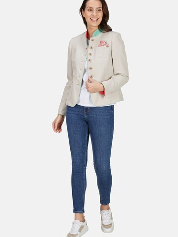 Blazer White Label en beige : devant
