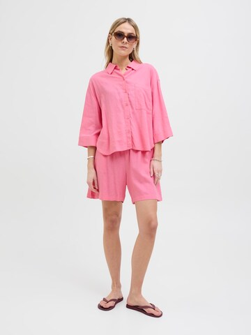 JJXX Ohlapna forma Hlače 'BREEZE SUMMER' | roza barva