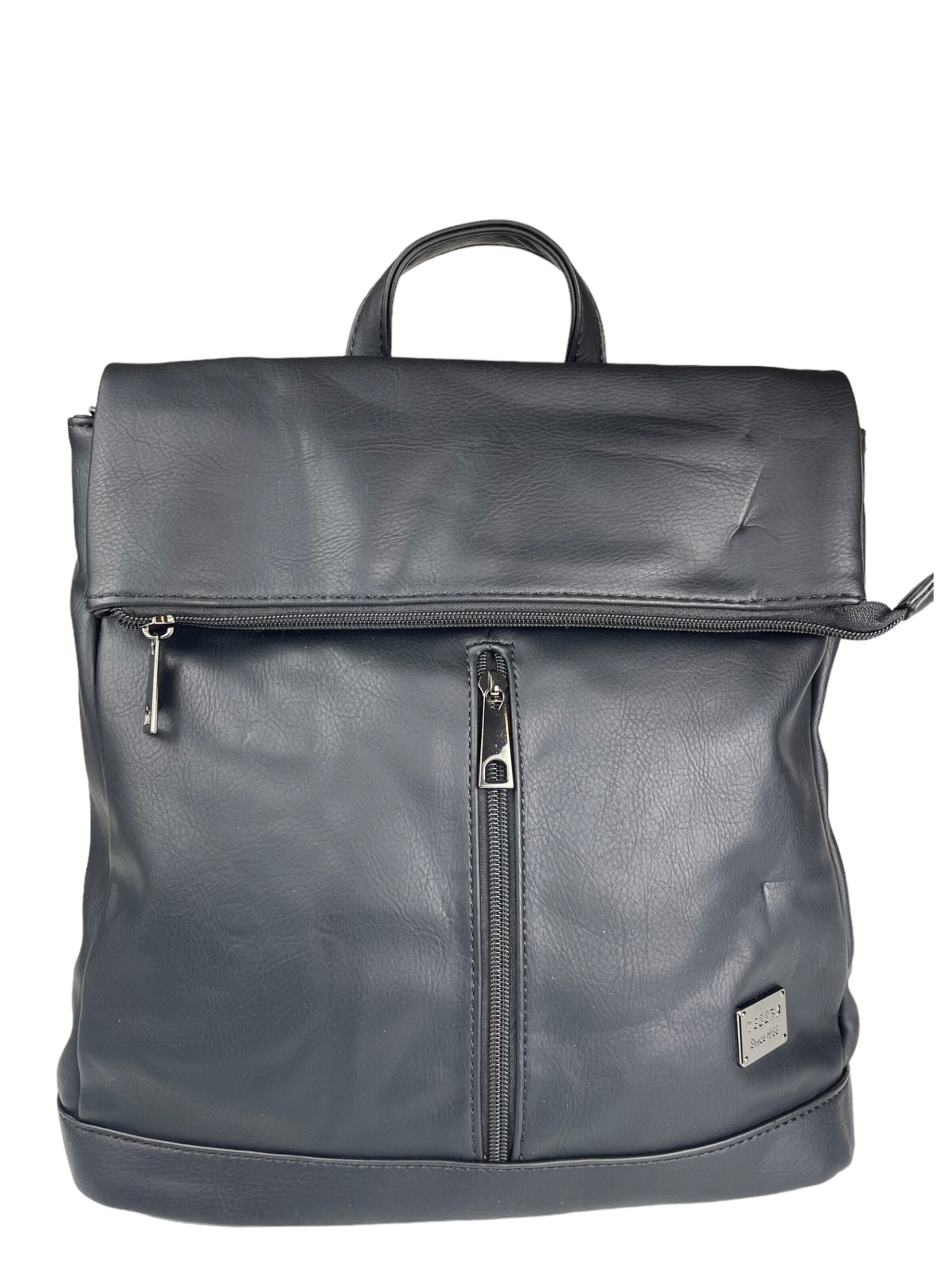 Sac à dos '2in1 Rucksacktasche' Kumixi en noir : devant