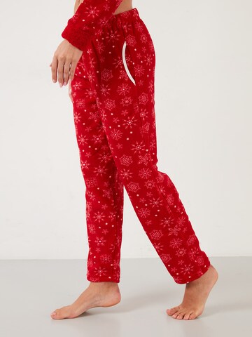 LELA Pyjama 'Lela' in Rot