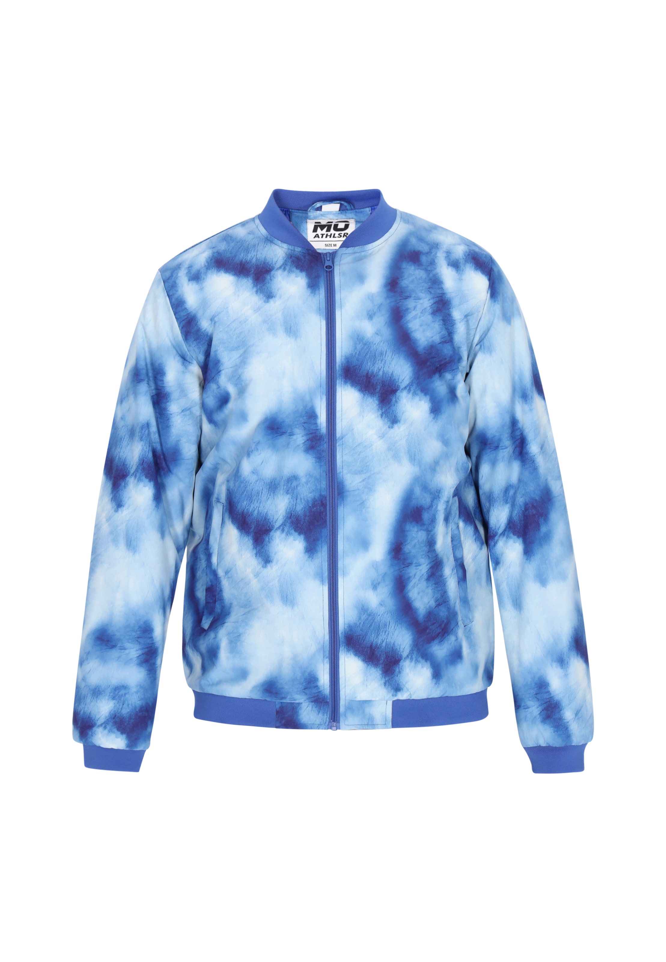 Mo ATHLSR Přechodná bunda – modrá: přední strana
