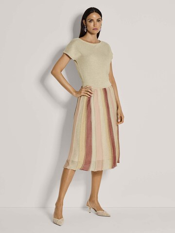 Robes en maille MADELEINE en beige