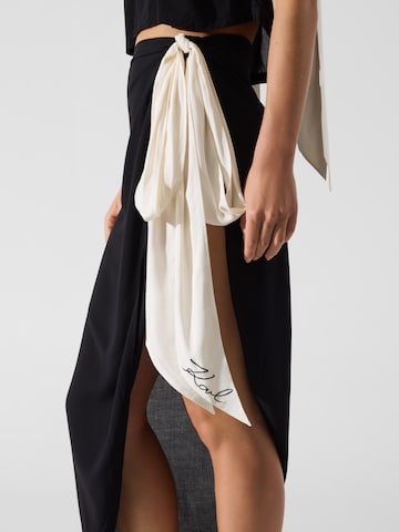 Karl Lagerfeld Plážová osuška - Čierna