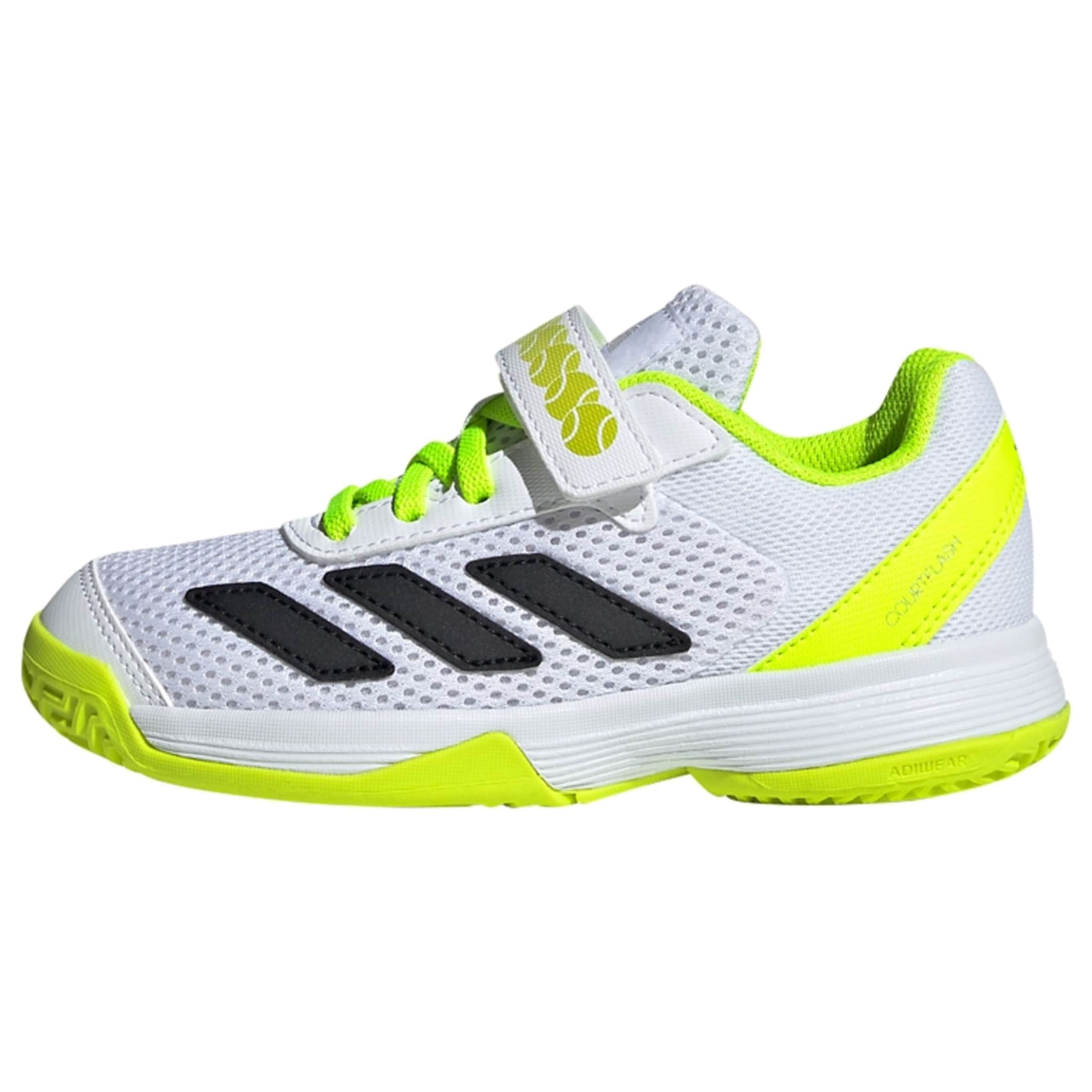 ADIDAS PERFORMANCE Sports shoe 'Courtflash' in White: front