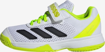 ADIDAS PERFORMANCE Sportschuh 'Courtflash' in Weiß: Vorderseite