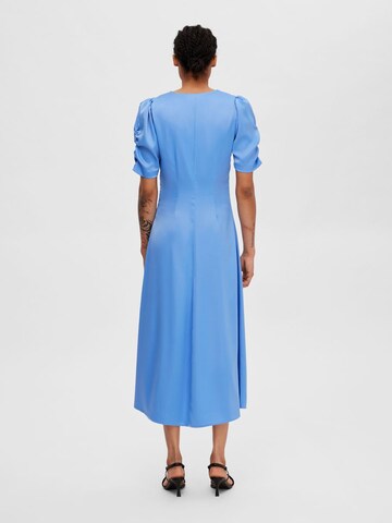 SELECTED FEMME Jurk in Blauw