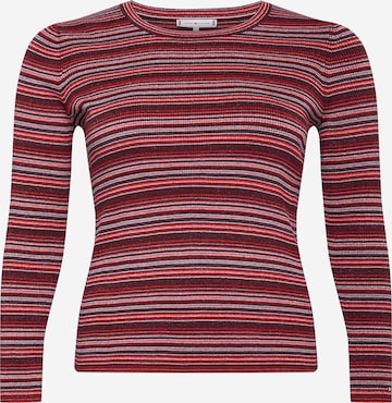 Tommy Hilfiger Curve Sweater in Pink: front