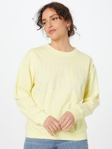 GAP - Sweatshirt em amarelo: frente