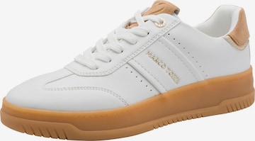 Baskets basses MARCO TOZZI en blanc : devant