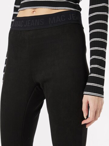 MAC Skinny Leggings in Schwarz