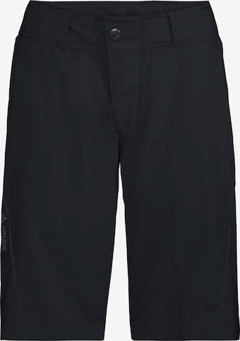 Regular Pantaloni sport 'Ledro' de la VAUDE pe negru: față