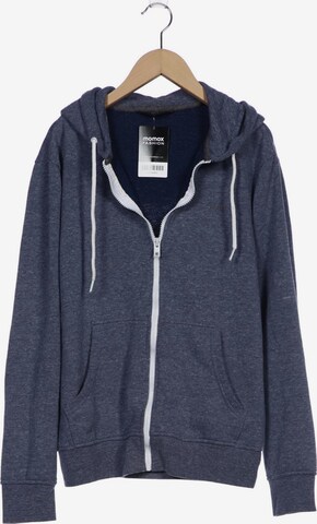 !Solid Sweatshirt & Zip-Up Hoodie in M in Blue: front