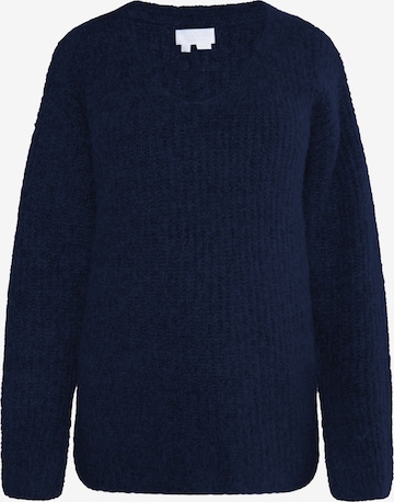 usha WHITE LABEL Pullover 'Lynnea' in Blau: predná strana