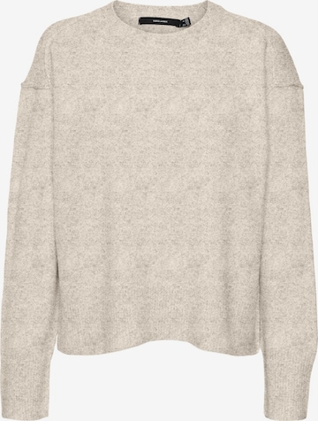 VERO MODA Sweter 'VMSERENA' w kolorze beżowy: przód