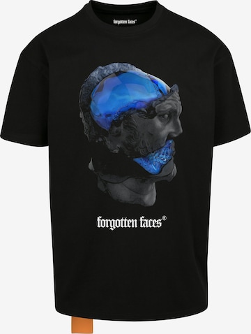 Forgotten Faces Shirt 'Herakles' in Zwart: voorkant