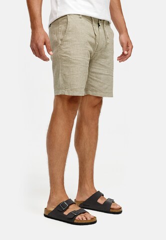 INDICODE JEANS Regular Trousers 'Erwil' in Green