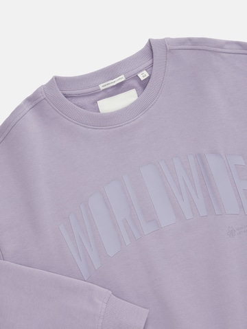 Sweat TOM TAILOR en violet