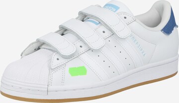 ADIDAS ORIGINALS Sneakers 'Superstar X Kseniaschnaider' in White: front