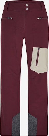 ZIENER Workout Pants 'THOLINE' in Wine red, Item view