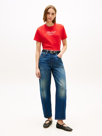 TOMMY HILFIGER Тениска 'TILT' в оранжево