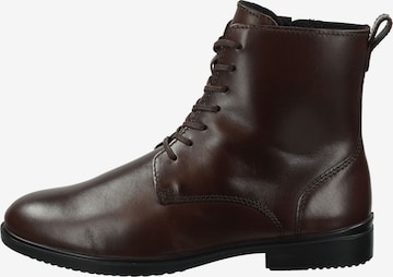 ECCO Lace-Up Ankle Boots 'Dress Classic' in Brown