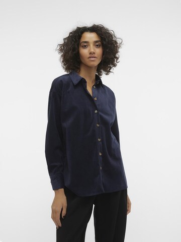 VERO MODA Blouse 'Nina' in Blauw