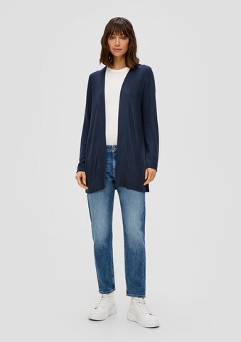 Cardigan s.Oliver en bleu : devant