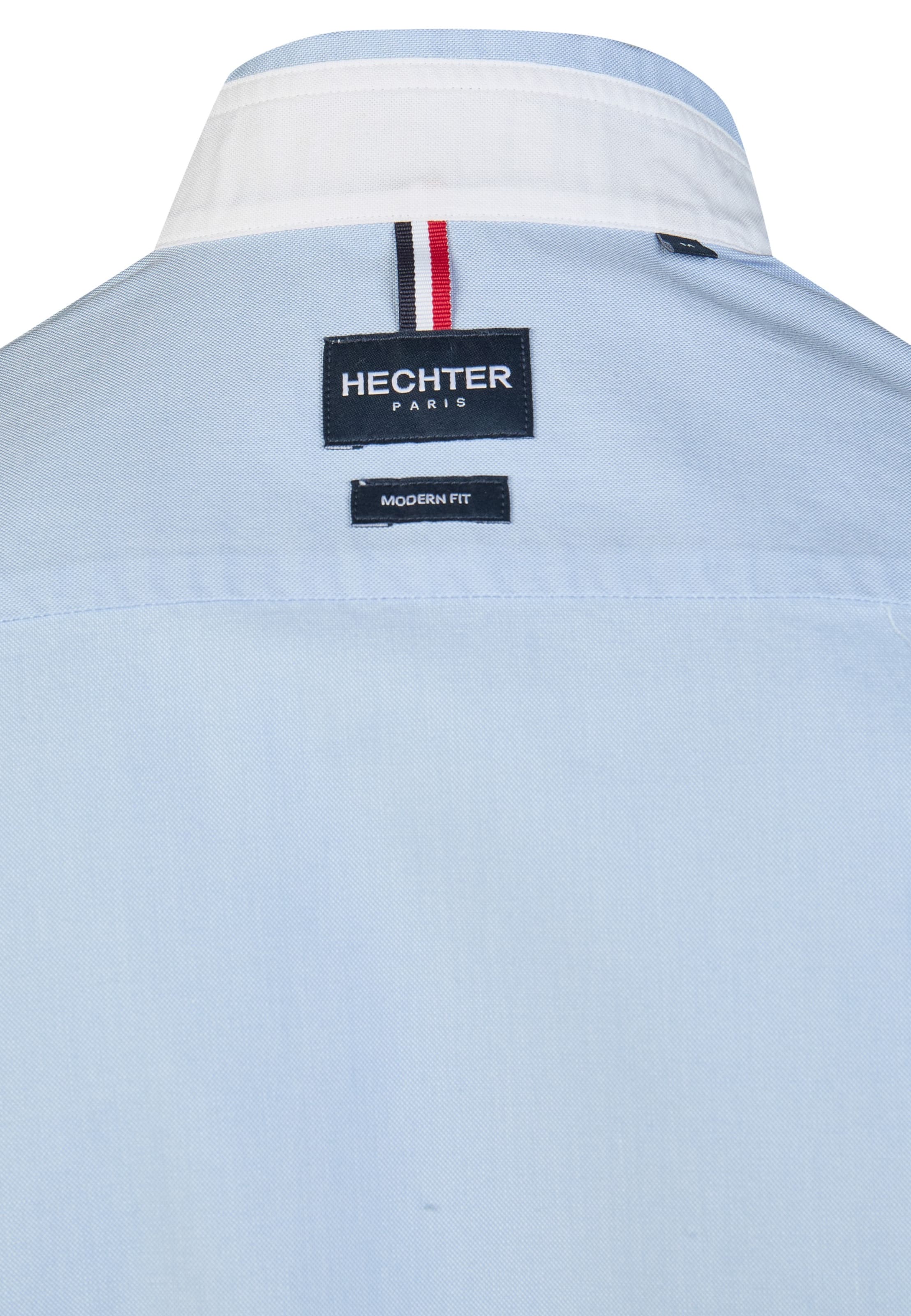HECHTER PARIS Regular fit Zakelijk overhemd in Blauw